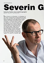 Seiten als Beispiel aus der Imagebroschuere von der Agentur akzent