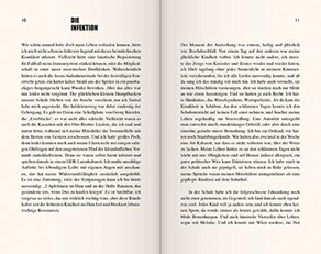 Umschlag und Innenteil als Beispiel zum Taschenbuch von Stefan Klucke